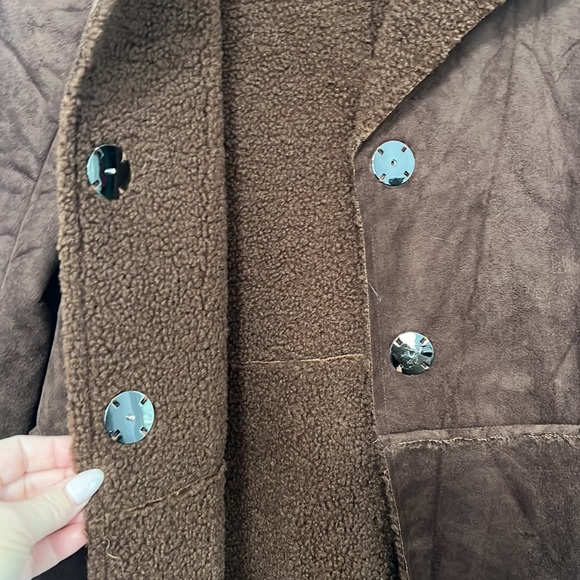 ANTHROPOLOGIE SOLITAIRE Faux shearling - Picture 10 of 12